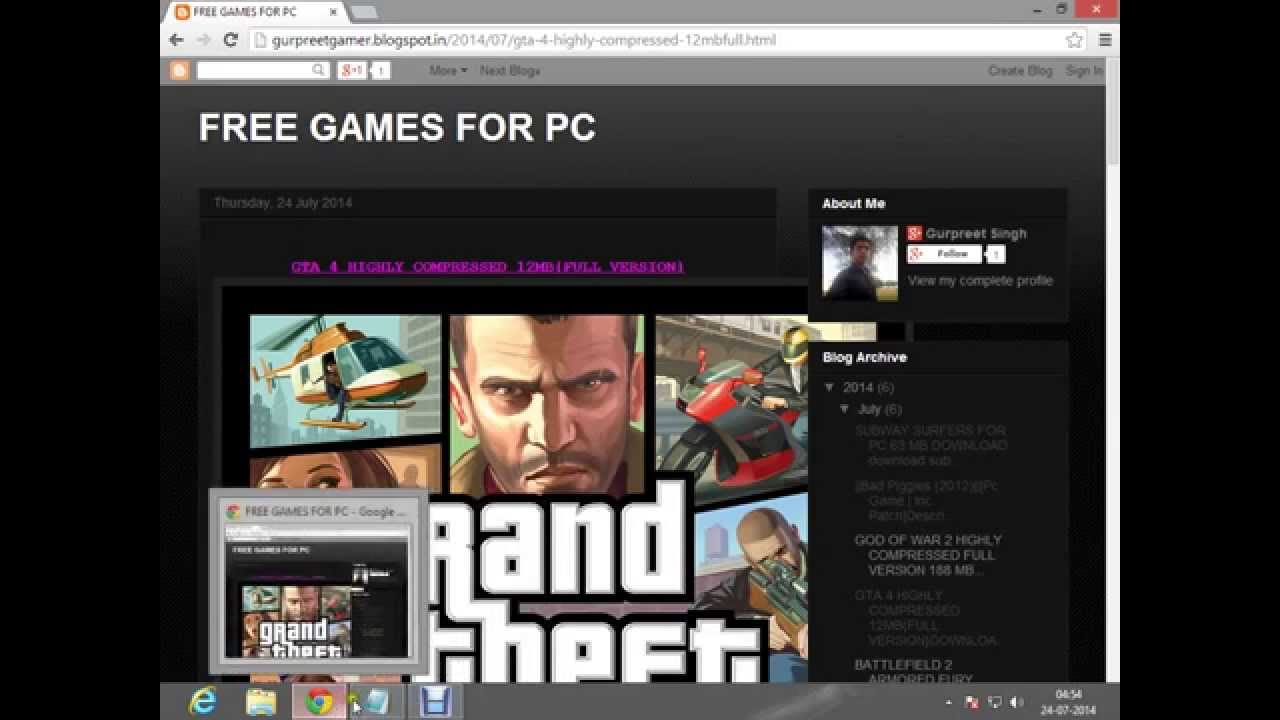 gta 4 highly compressed free download pc